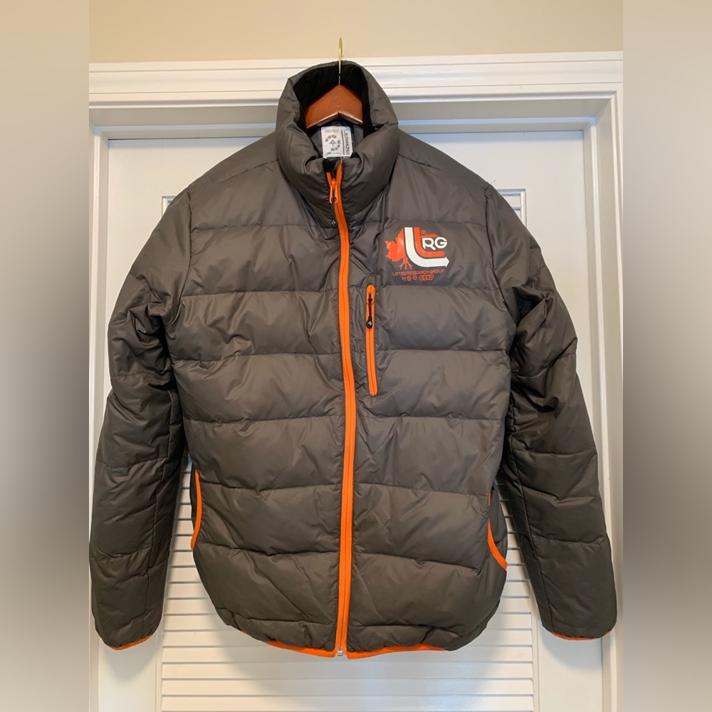 LRG Orange/Silver Winter Puffer Jacket